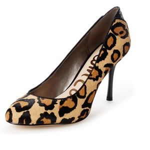 Sam Edelman Leopard Print Heels